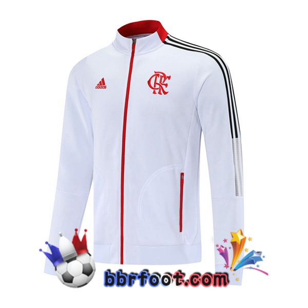 Veste Foot Flamengo Blanc 21/22