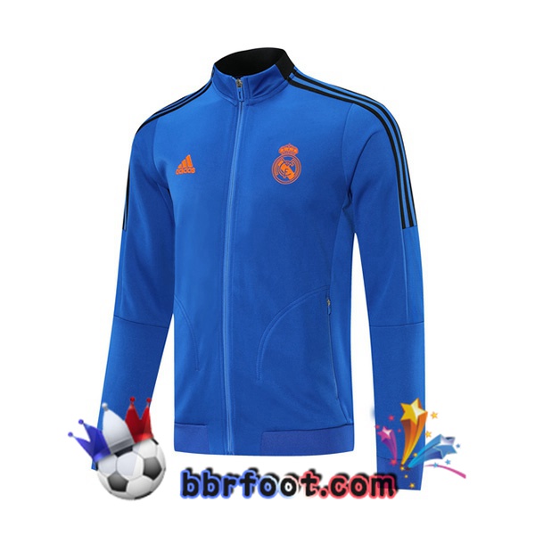 Veste Foot Real Madrid Bleu 21/22