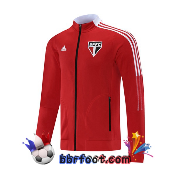 Veste Foot Sao Paulo FC Rouge 21/22