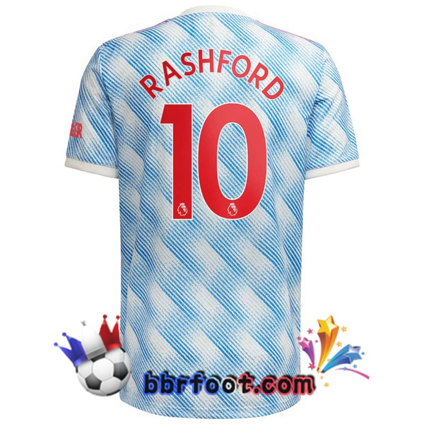 Maillot Foot Manchester United (Rashford 10) Exterieur 21/22