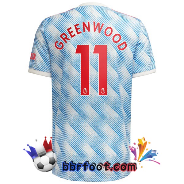 Maillot Foot Manchester United (Greenwood 11) Exterieur 21/22