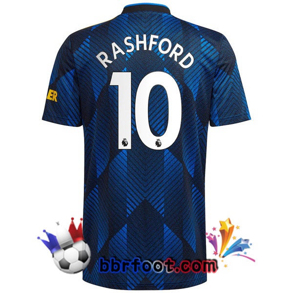 Maillot Foot Manchester United (Rashford 10) Third 21/22
