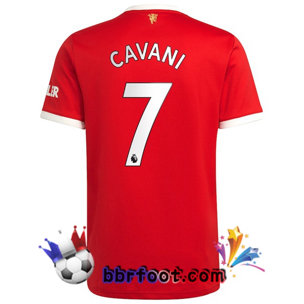 Maillot Foot Manchester United (Cavani 7) Domicile 21/22