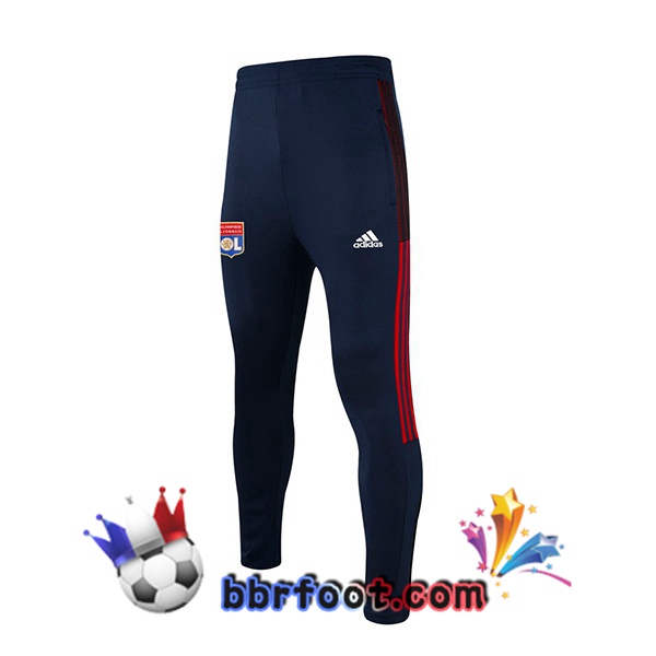 Pantalon Foot Lyon OL Bleu Royal 21/22