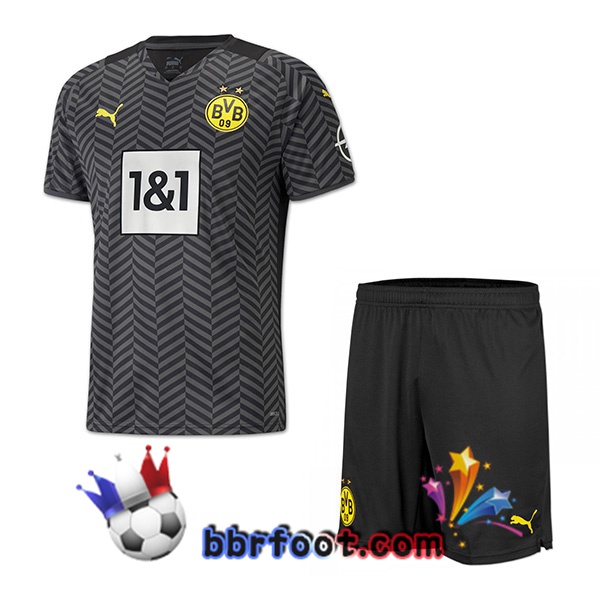Maillot Foot Dortmund BVB Enfant Exterieur 21/22