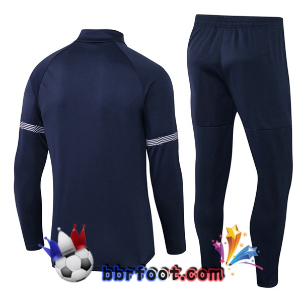 Survetement Foot Manchester City Bleu Royal 21/22