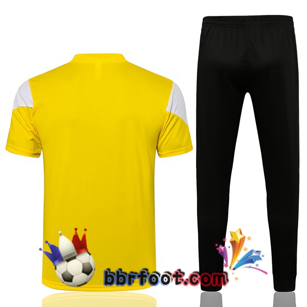 Training T-Shirts Dortmund BVB + Pantalon Jaune 21/22