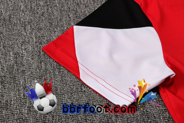 Training T-Shirts AC Milan + Pantalon Rouge Blanc 21/22