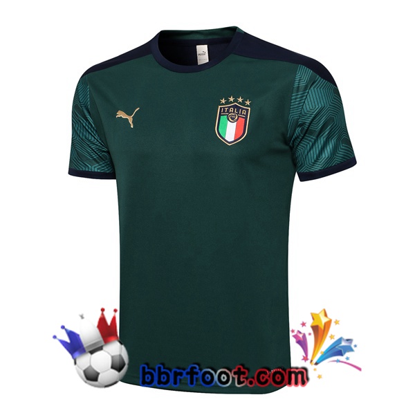 Training T-Shirts Italie Vert 21/22