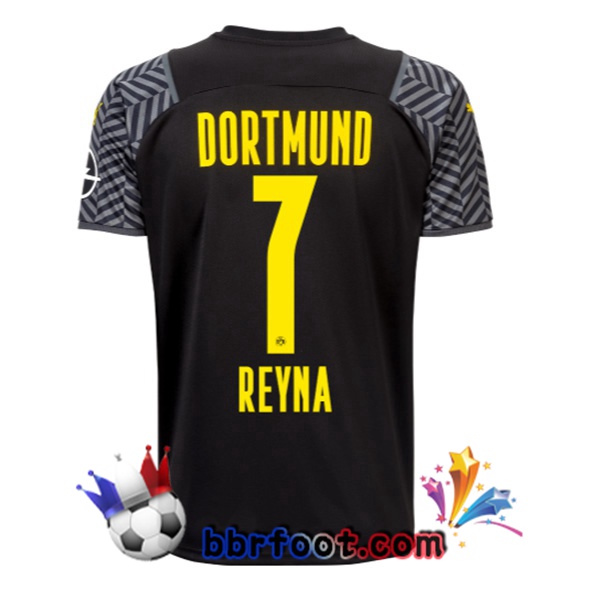 Maillot Foot Dortmund BVB (Reyna 7) Exterieur 21/22