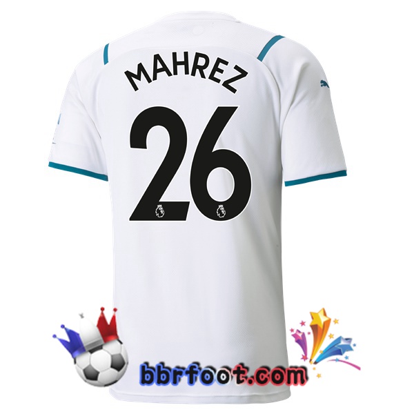Maillot Foot Manchester City (MAHREZ 26) Exterieur 21/22