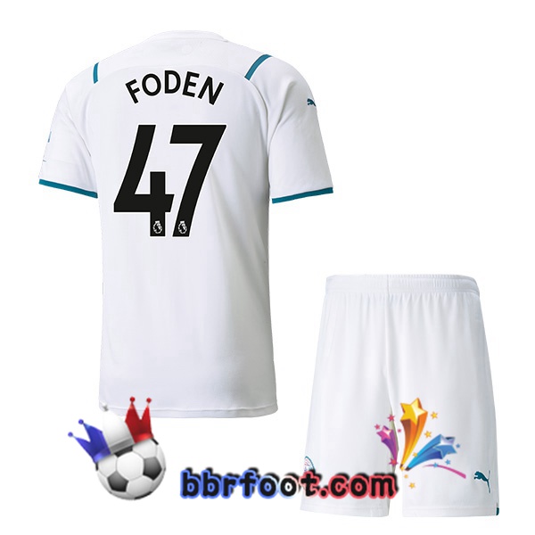 Maillot Foot Manchester City (FODEN 47) Enfant Exterieur 21/22