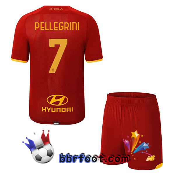 Maillot Foot AS Roma (PELLEGRINI 7) Enfant Domicile 21/22