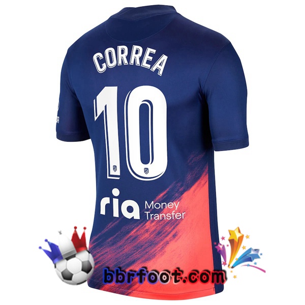 Maillot Foot Atletico Madrid (Correa 10) Exterieur 21/22