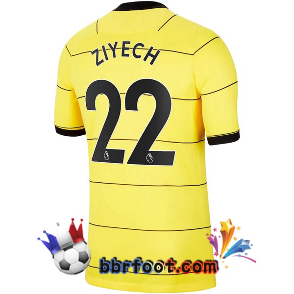 Maillot Foot FC Chelsea (ZIYECH 22) Exterieur 21/22