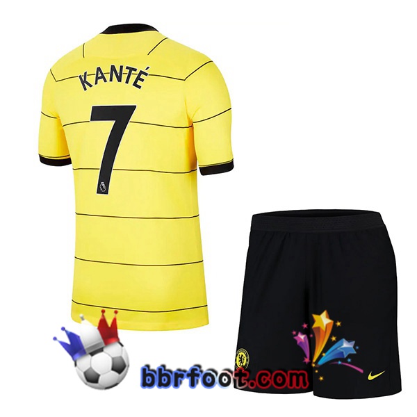 Maillot Foot FC Chelsea (KANTÉ 7) Enfant Exterieur 21/22