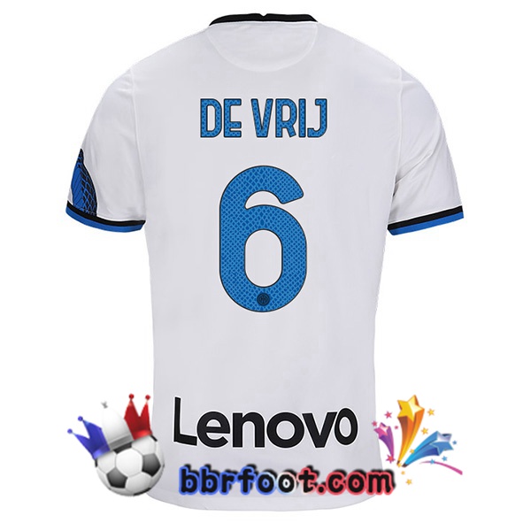 Maillot Foot Inter Milan (DE VRIJ 6) Exterieur 21/22