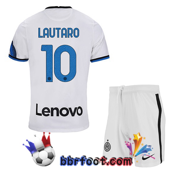 Maillot Foot Inter Milan (LAUTARO 10) Enfant Exterieur 21/22 Maillot Foot Inter Milan (LAUTARO 10) Enfant Exterieur 21/22