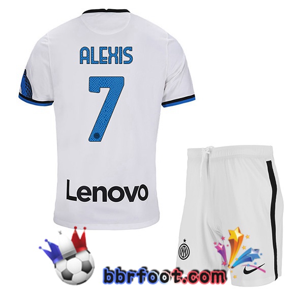 Maillot Foot Inter Milan (ALEXIS 7) Enfant Exterieur 21/22