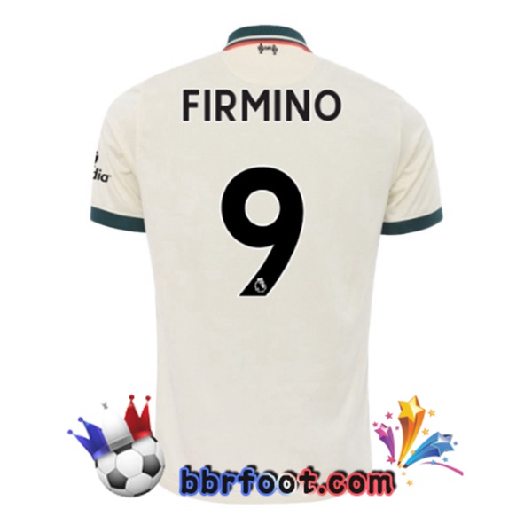Maillot Foot FC Liverpool (FIRMINO 9) Exterieur 21/22