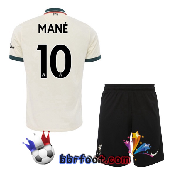 Maillot Foot FC Liverpool (MANE 10) Enfant Exterieur 21/22