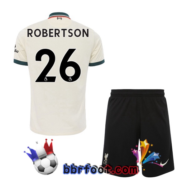 Maillot Foot FC Liverpool (ROBERTSON 26) Enfant Exterieur 21/22