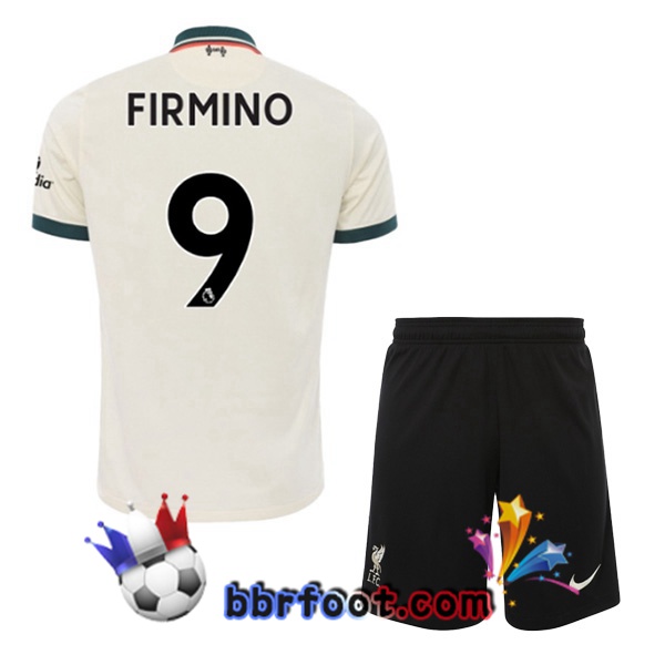 Maillot Foot FC Liverpool (FIRMINO 9) Enfant Exterieur 21/22