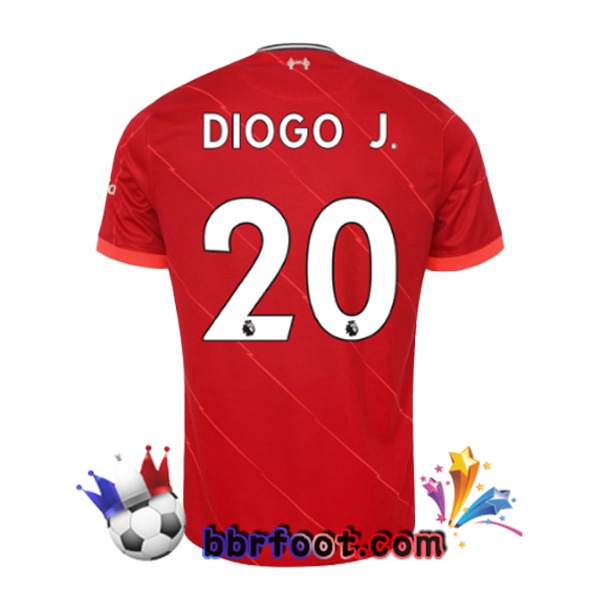 Maillot Foot FC Liverpool (DIOGO J. 20) Domicile 21/22
