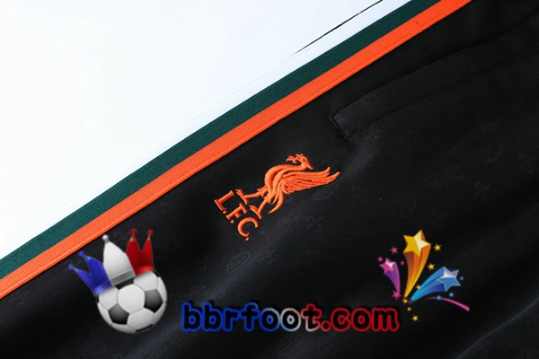 Veste Survetement Foot FC Liverpool Noir 21/22