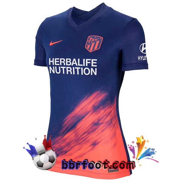Maillot Foot Atletico Madrid Femme Exterieur 21/22