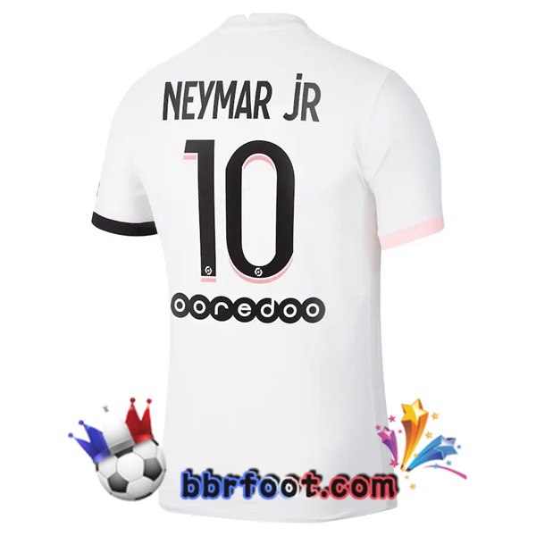 Maillot Foot Jordan Paris PSG (Neymar Jr 10) Exterieur 21/22