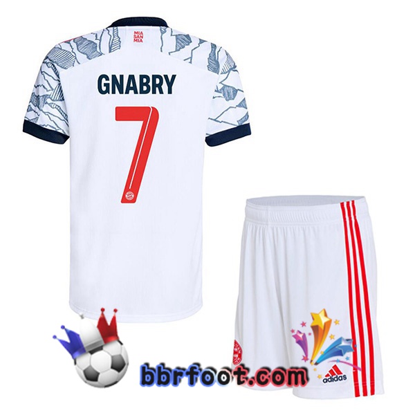 Maillot Foot Bayern Munich (Gnabry 7) Enfant Third 21/22
