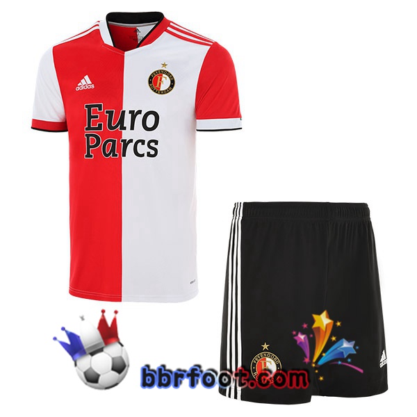 Maillot Foot Feyenoord Enfant Domicile 21/22