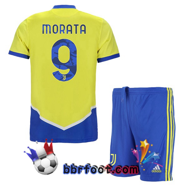Maillot Foot Juventus (MORATA 9) Enfant Third 21/22