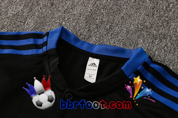 Polo Foot Real Madrid + Pantalon Noir 21/22