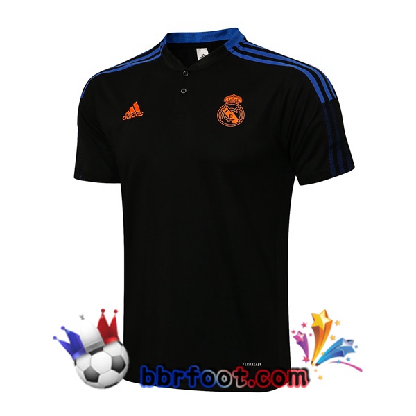 Polo Foot Real Madrid Noir 21/22