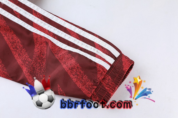 Coupe Vent Survetement Foot Arsenal Rouge 21/22