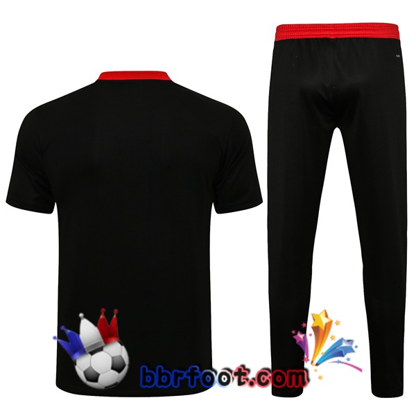 Training T-Shirts Manchester United + Pantalon Noir 21/22