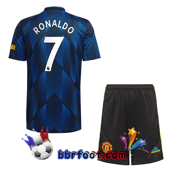 Maillot Foot Manchester United (RONALDO 7) Enfant Third 21/22
