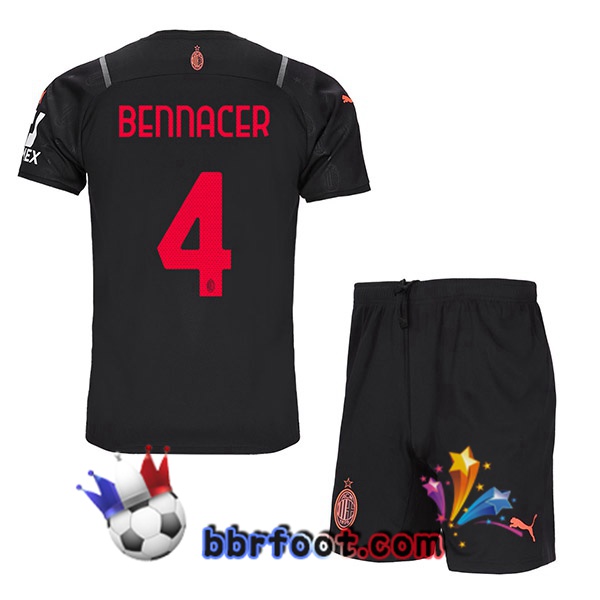 Maillot Foot AC Milan (BENNACER 4) Enfant Third 21/22