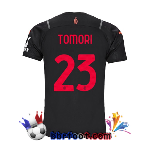 Maillot Foot AC Milan (TOMORI 23) Third 21/22 Maillot Foot AC Milan (TOMORI 23) Third 21/22