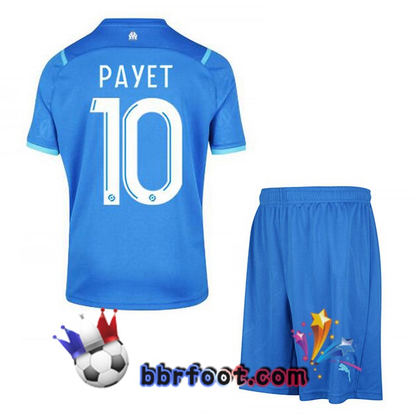 Maillot Foot Marseille OM (PAYET 10) Enfant Third 21/22