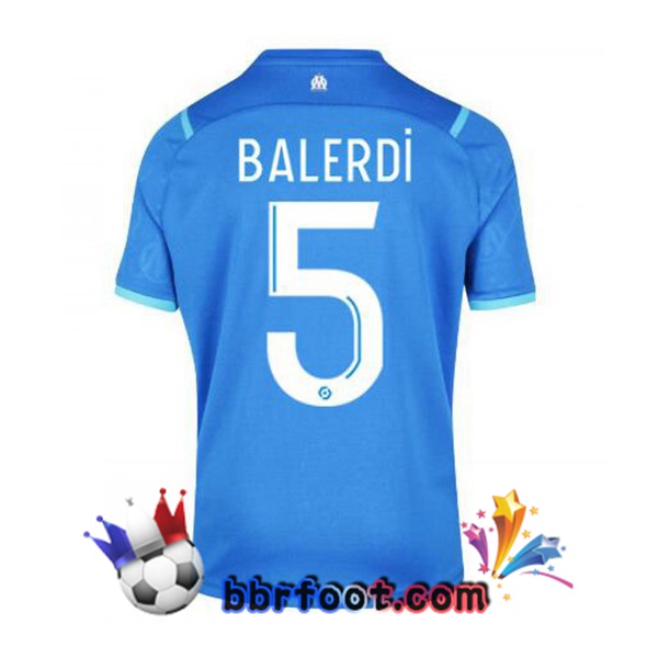 Maillot Foot Marseille OM (BALERDI 5) Third 21/22