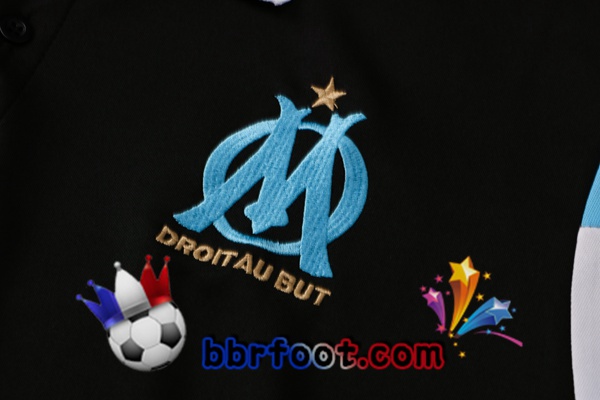 Polo Foot Marseille OM + Pantalon Noir 21/22