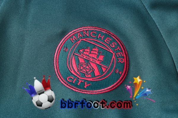 Survetement Foot Manchester City Vert 21/22