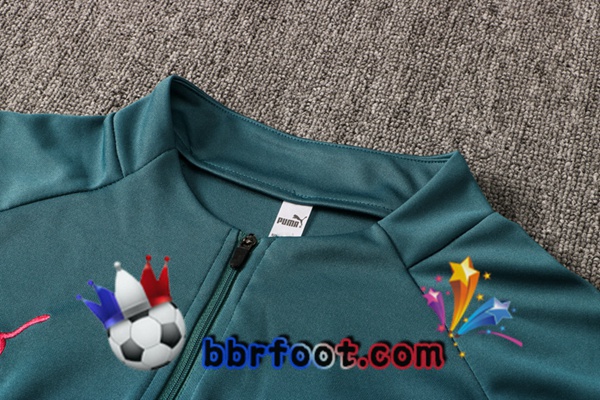 Survetement Foot Manchester City Vert 21/22