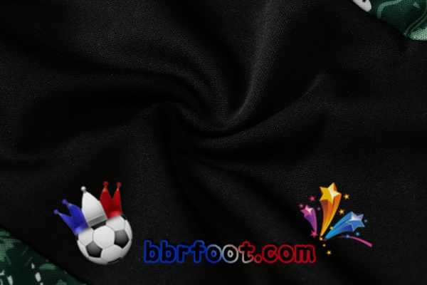 Veste Survetement Foot Manchester City Vert Noir 21/22
