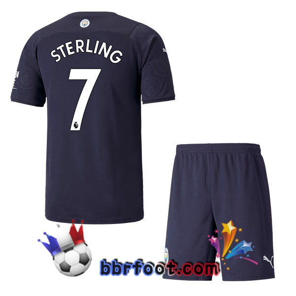 Maillot Foot Manchester City (STERLING 7) Enfant Third 21/22