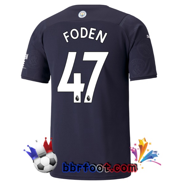 Maillot Foot Manchester City (FODEN 47) Third 21/22