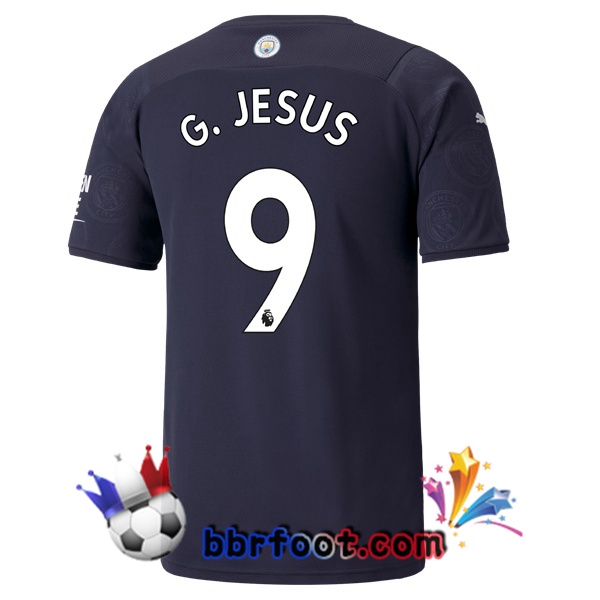 Maillot Foot Manchester City (G.JESUS 9) Third 21/22